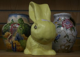 A large Staffordshire pottery chicken egg basket and cover, late