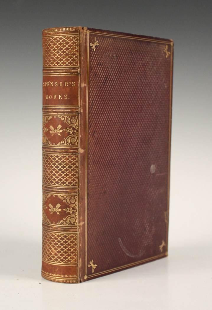 SPENSER, Edmund. The Works... new edition. London & New York: 1877. 8vo ...