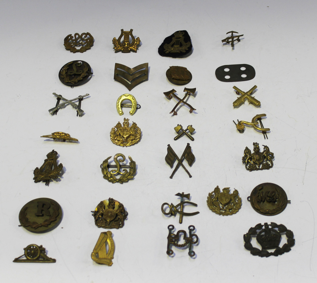 A Large Quantity Of Brass Numerals And Webbing Belt Brass Sliders And 