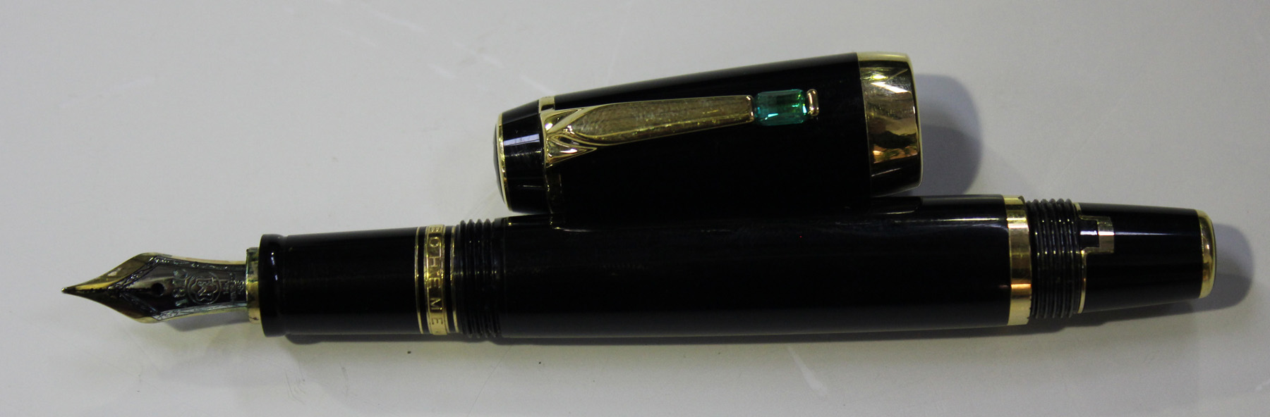 Montblanc boheme discount vert fountain pen