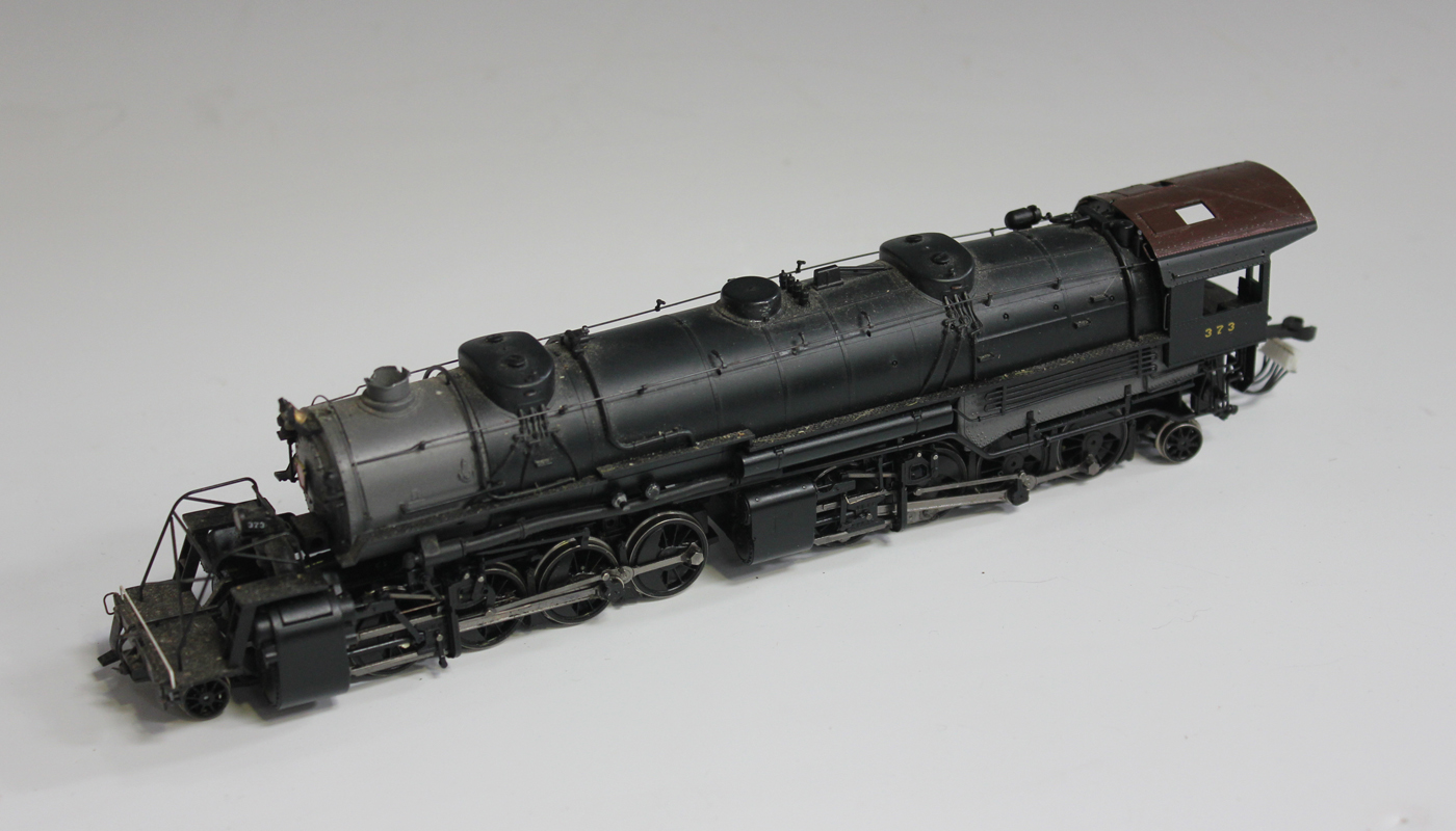 A Roco gauge HO US-Steam Collection 2-8-8-2 locomotive 373 and