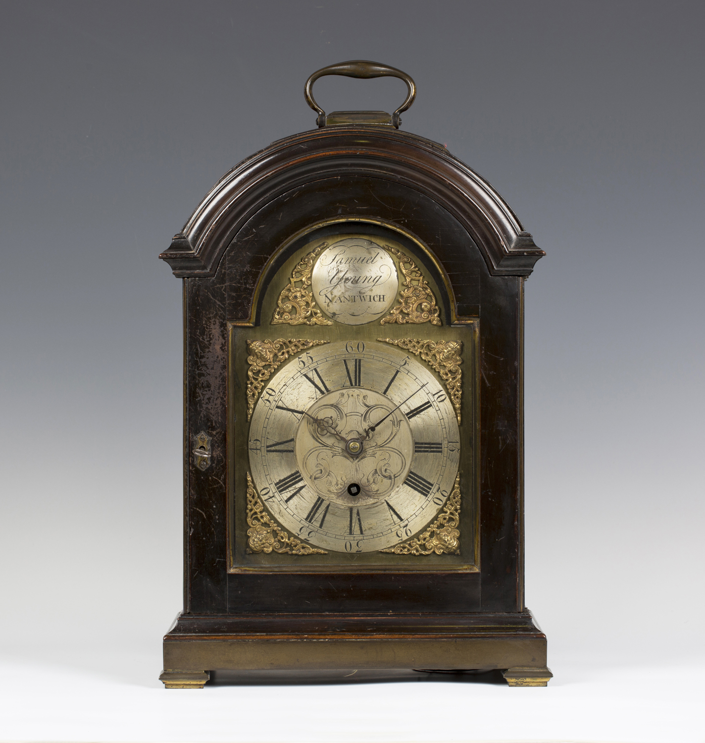 mid century silent clock