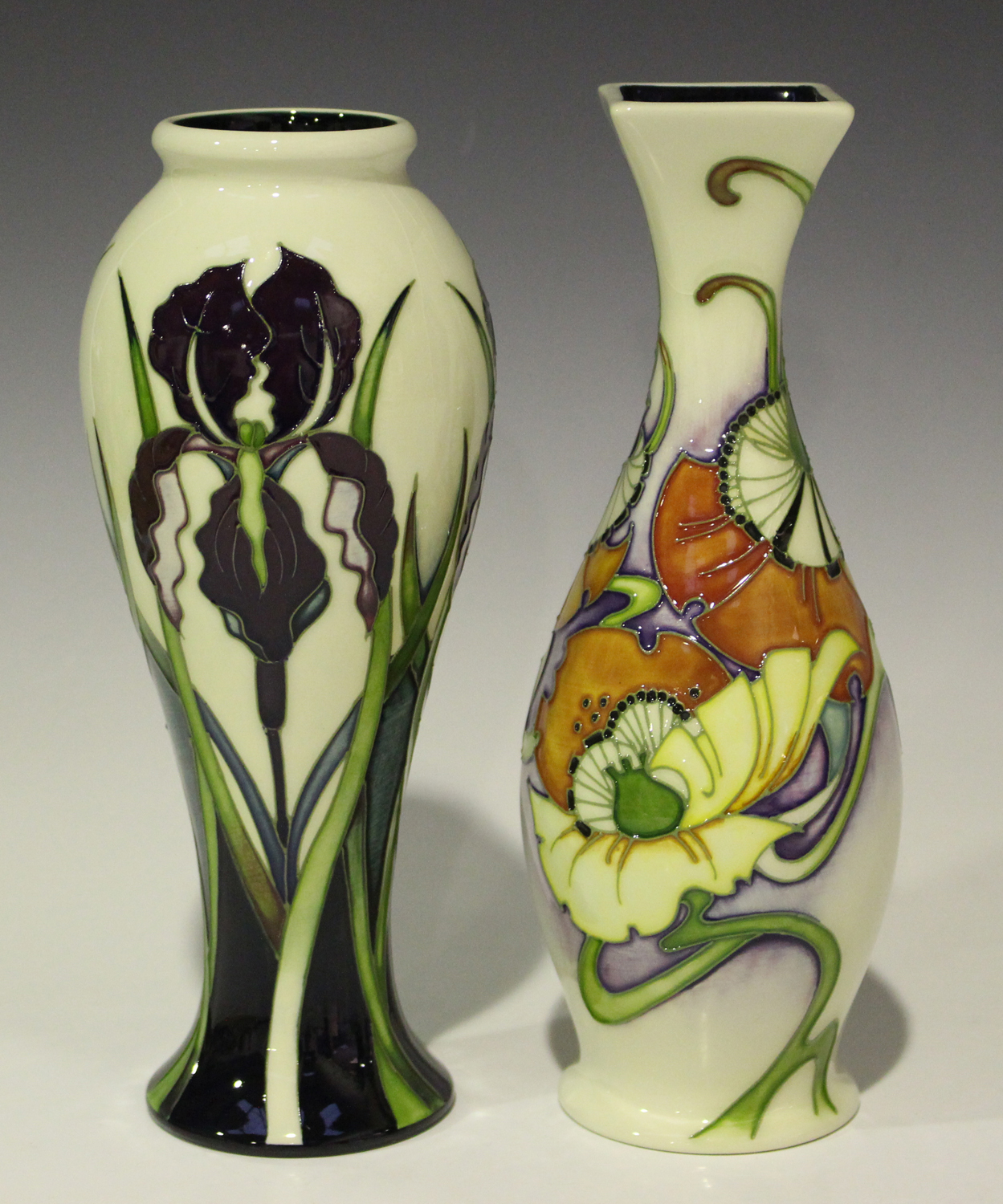A Moorcroft pottery Demeter pattern vase, circa 2008, designed by Emma ...