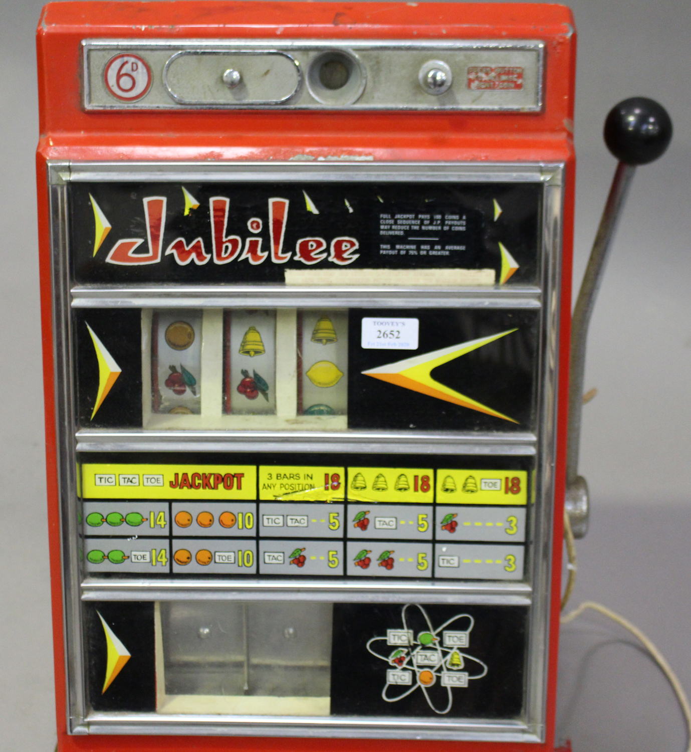 jubilee international poker machine