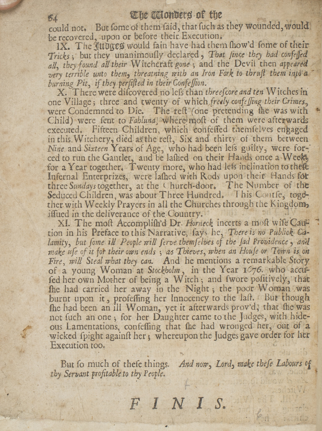 Cotton Mather Antique The Wonders Of The Invisible World Available For  Immediate Sale At Sotheby's