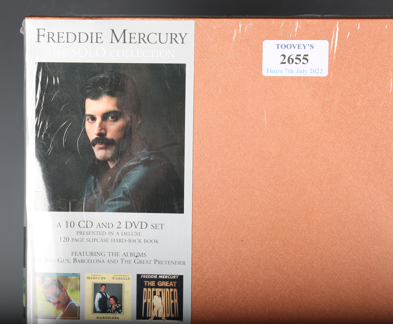 A ten-CD and two-DVD box set, 'Freddie Mercury - The Solo