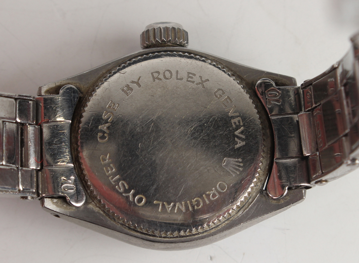 A Tudor Oyster Royal steel cased lady s bracelet wristwatch the