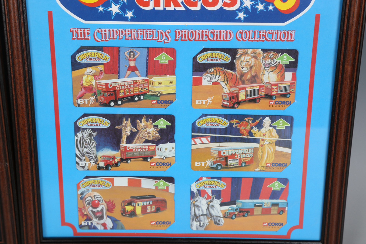 Nineteen Corgi Classics Chipperfields Circus vehicles, including